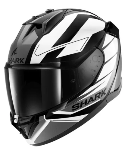 SHARK D-SKWAL 3 Sizler Black/White/Grey zárt bukósisak