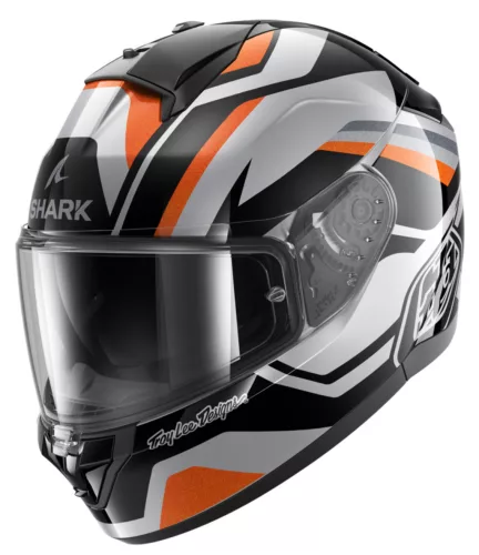SHARK Ridill 2  Apex Black/Silver/Orange zárt bukósisak