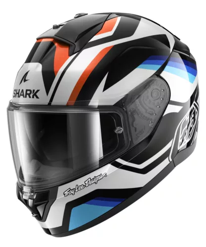 SHARK Ridill 2  Apex Black/White/Blue zárt bukósisak