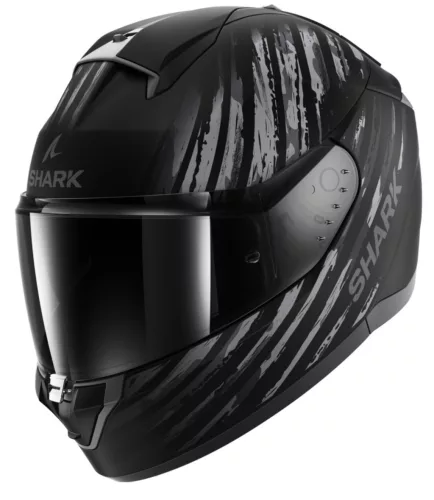 SHARK Ridill 2  Assya Matt Black/Grey zárt bukósisak