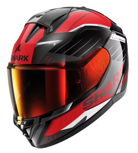 SHARK Ridill 2  Bersek Black/Grey/Red zárt bukósisak