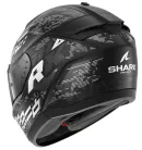 SHARK Ridill 2  Molokai Black/White/Silver zárt bukósisak