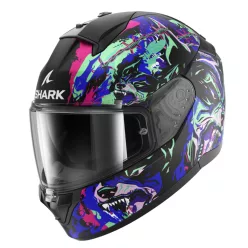   SHARK Ridill 2  Raging Beast Matt Black/Purple/Green zárt bukósisak