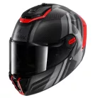 SHARK SPARTAN RS CARBON SHAWN EZÜST/FEKETE/NARANCS zárt bukósisak