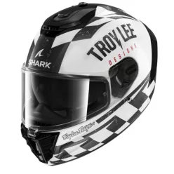  SHARK SPARTAN RS Raceshop Fehér/Fekete/Piros zárt bukósisak