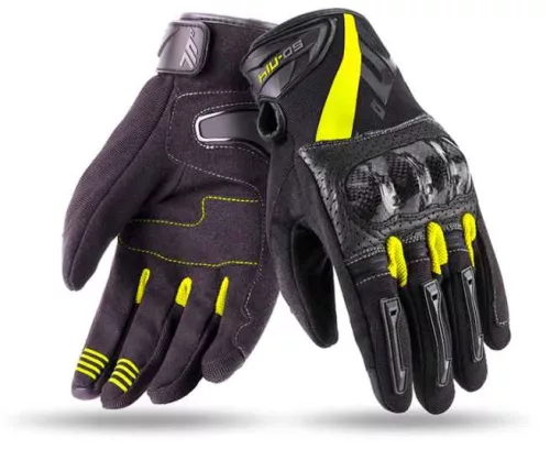 Seventy SD-N14 Black/Neon Yellow Naked nyári kesztyű