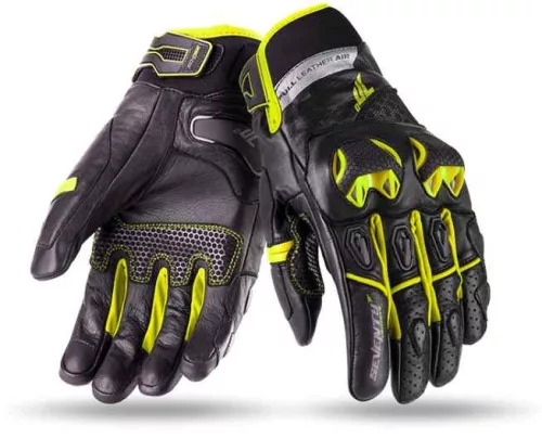 Seventy SD-N32 Black/Neon Yellow Racing/Naked kesztyű