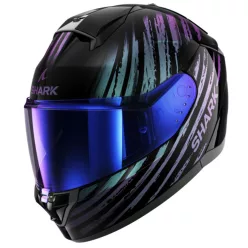 Shark Ridill 2 Assya Black/Purple zárt bukósisak