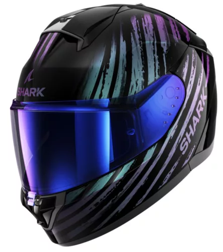 Shark Ridill 2 Assya Black/Purple zárt bukósisak