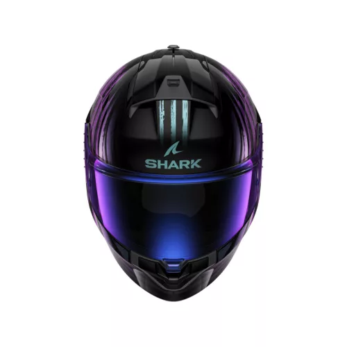 Shark Ridill 2 Assya Black/Purple zárt bukósisak