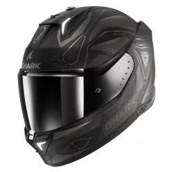   Shark Skwal I3 Linik Matt Black/Grey zárt bukósisak beépített féklámpával