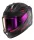 Shark Skwal I3 Linik Matt Black/Pink zárt bukósisak beépített féklámpával