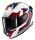 Shark Skwal I3 Rhad White/Red/Blue zárt bukósisak beépített féklámpával
