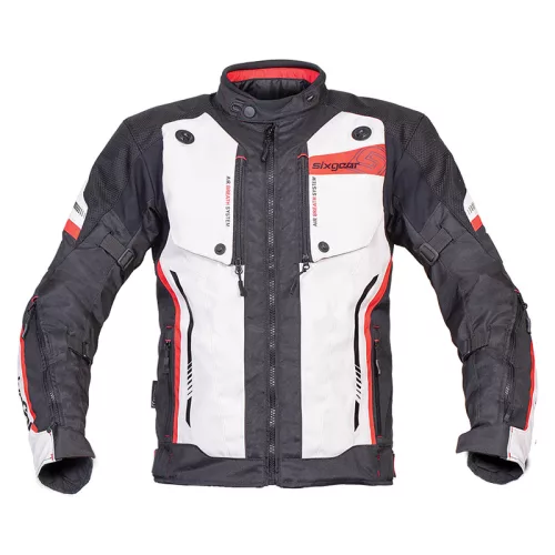 Sixgear Vortex textildzseki Szürke/Piros