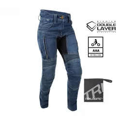   TRILOBITE LADY PARADO DOUBLELAYER AAA MOTOROS FARMERNADRÁG SLIM FIT,KÉK