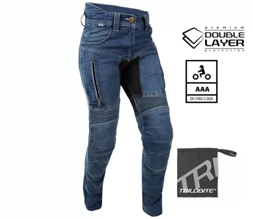 TRILOBITE LADY PARADO DOUBLELAYER AAA MOTOROS FARMERNADRÁG SLIM FIT,KÉK