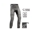 TRILOBITE PARADO DOUBLELAYER AAA MOTOROS FARMERNADRÁG SLIM FIT,SZÜRKE