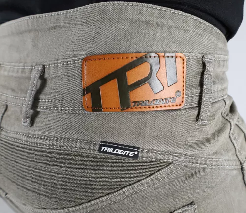 TRILOBITE PARADO DOUBLELAYER AAA MOTOROS FARMERNADRÁG SLIM FIT,SZÜRKE