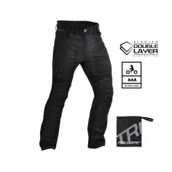   TRILOBITE PARADO DOUBLELAYER AAA MOTOROS FARMERNADRÁG SLIM FIT,FEKETE
