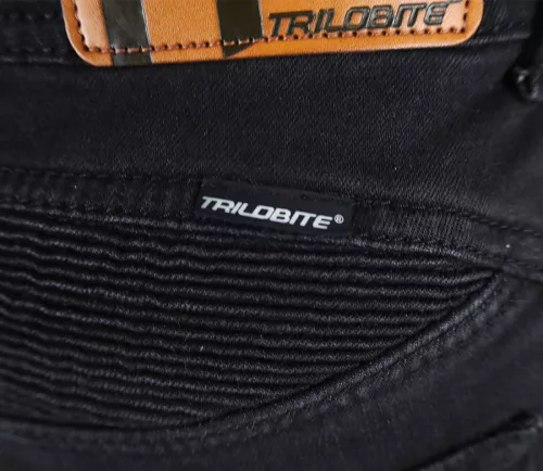 TRILOBITE PARADO DOUBLELAYER AAA MOTOROS FARMERNADRÁG SLIM FIT,FEKETE