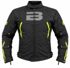 BEAST  BST-1001 Black/Fluo motoros kabát