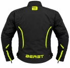 BEAST  BST-1001 Black/Fluo motoros kabát