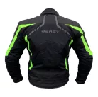 BEAST  BST-3046 Black/Fluo motoros kabát